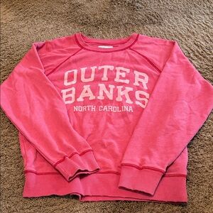 American Eagle Outfitters Pink Crew Neck Sweater